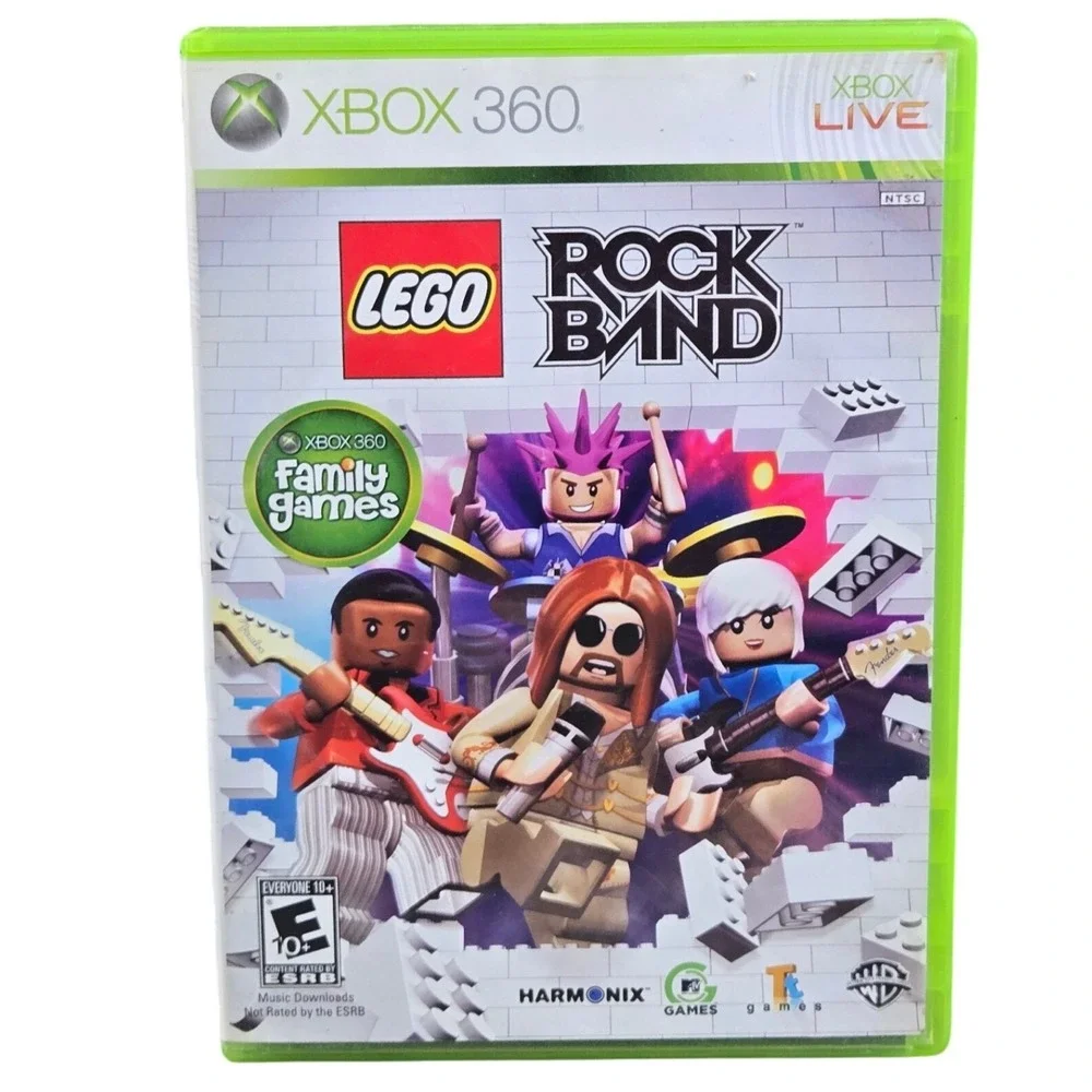 Lego | Video Games & Consoles | Lego Rock Band Xbox 36 Video Game Case ...
